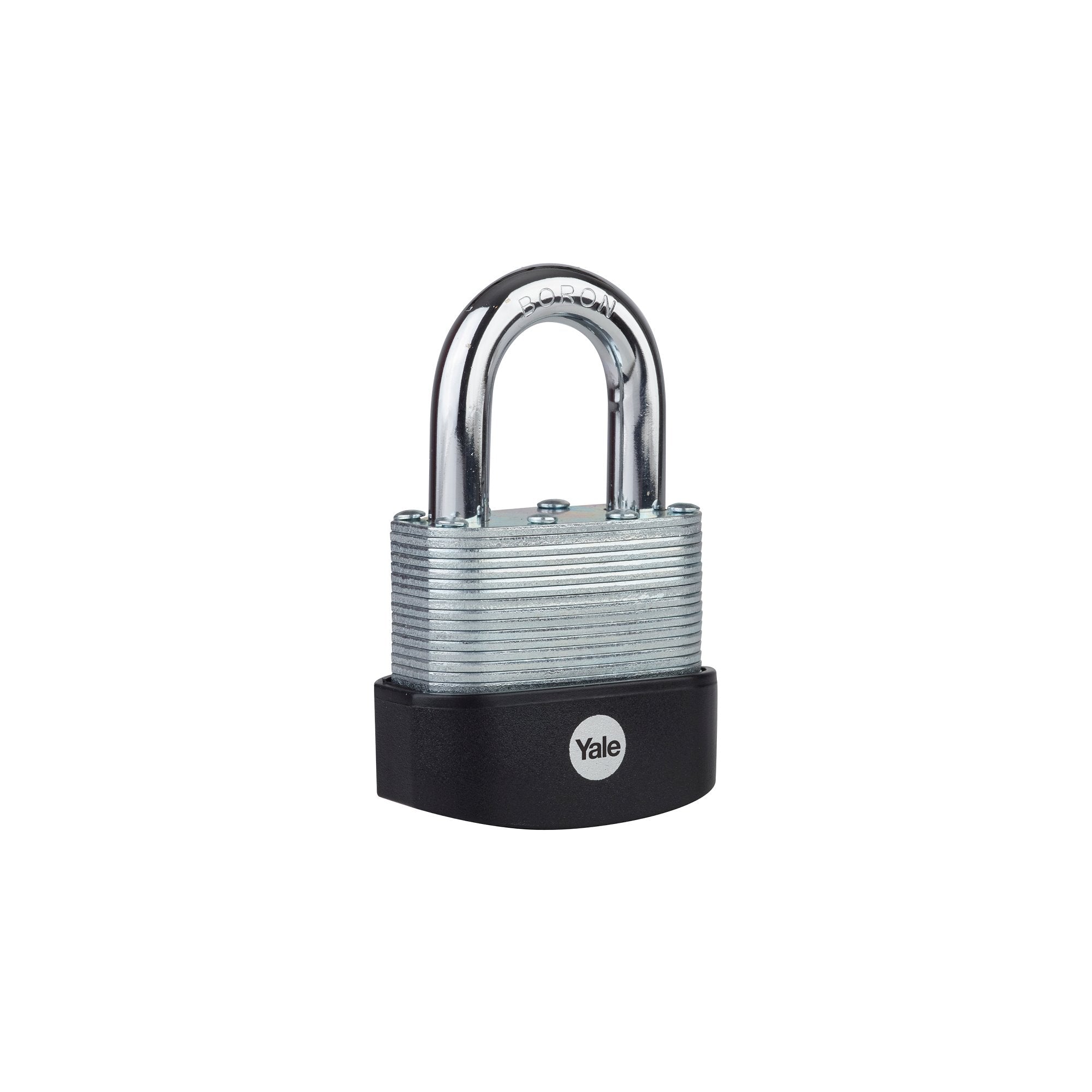Yale Protector Y127B Mechanisches Vorhängeschloss – Stahl, Bügel 28×20 mm, Ø 6 mm, Sicherheitsstufe 2, Aussen