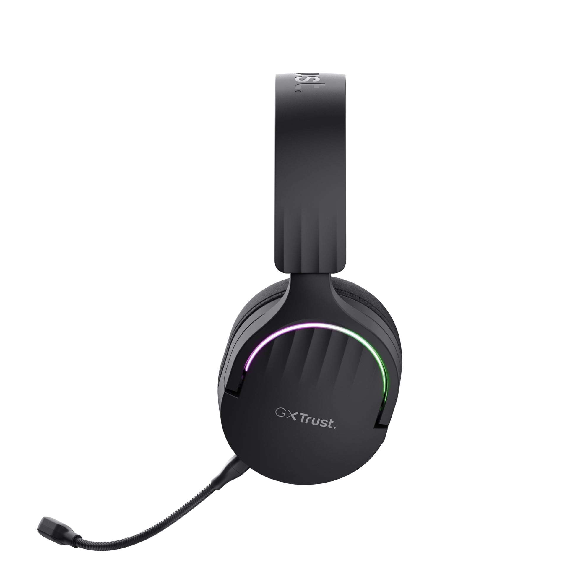 Trust GXT 491 FAYZO Gaming-Headset – Stereo, Kabel + BT, mit USB-A-Dongle, Schwarz