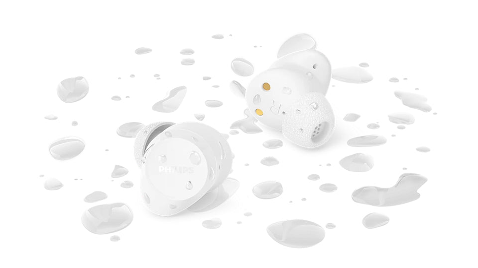 Philips TAT1300WT/00 TWS In-Ear – ANC, mit Ladecase, Weiss, BT 6.0