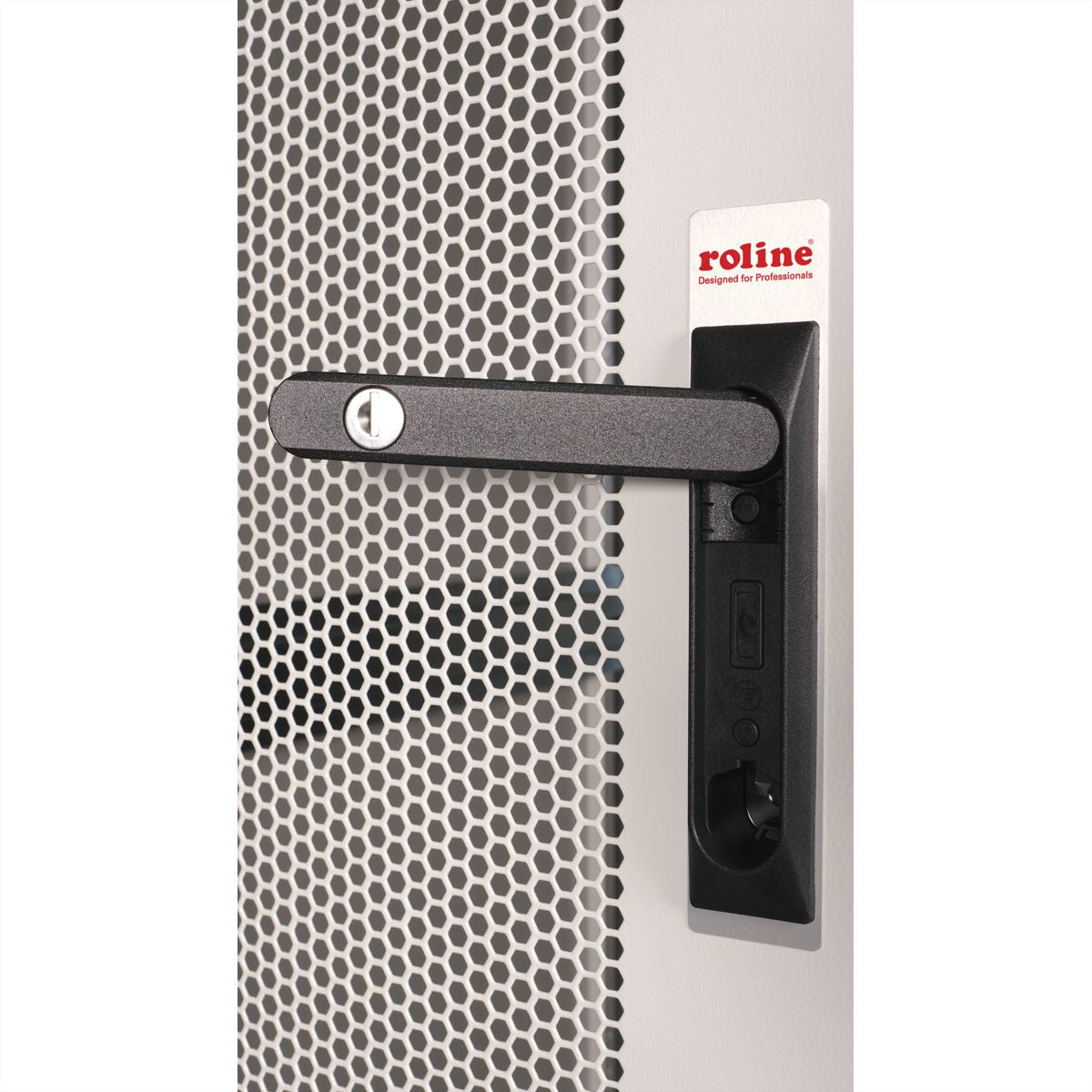 ROLINE Basic – 19" Netzwerkschrank 26U, IP20, abschliessbar, 600 × 1000 × 1300 mm, lichtgrau, Stahl