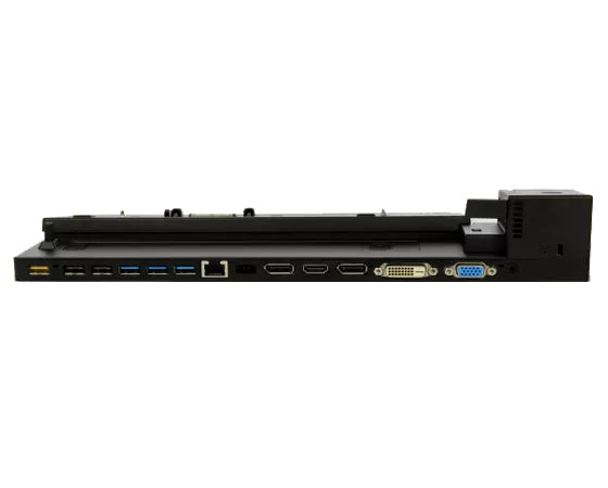 Lenovo ThinkPad Ultra Dockingstation – 2× DP, 1× HDMI, 3× USB-A, 65 W PD, GbE, 3,5 mm Audio, für ThinkPad