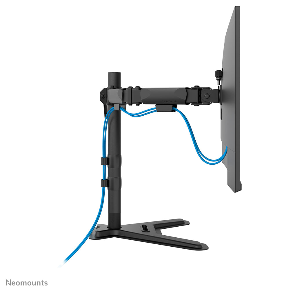 Neomounts DS45-600BL2 – Monitor-Tischständer – 2 Monitore – 10–32" – VESA 75×75/100×100 mm – bis 6 kg/Monitor