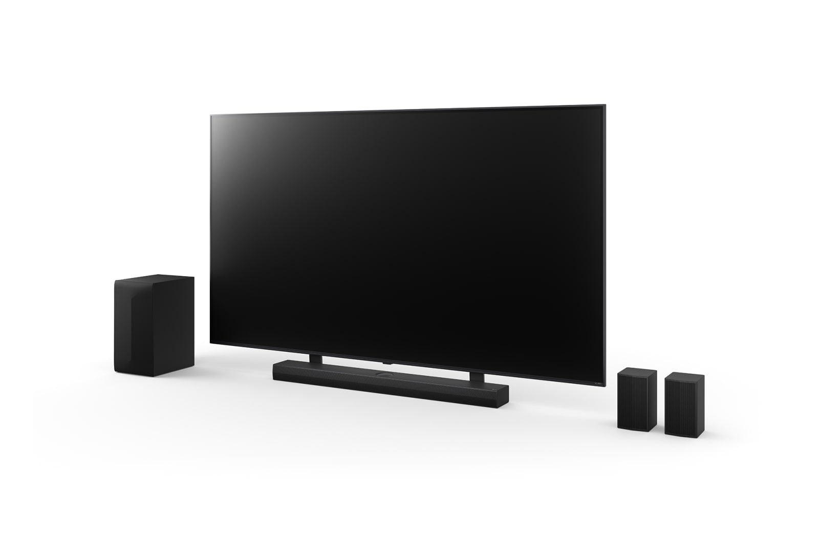 LG DS70TR – Soundbar – 5.1.1, Dolby Atmos/DTS:X, mit kabellosem Subwoofer, 500 W – Schwarz
