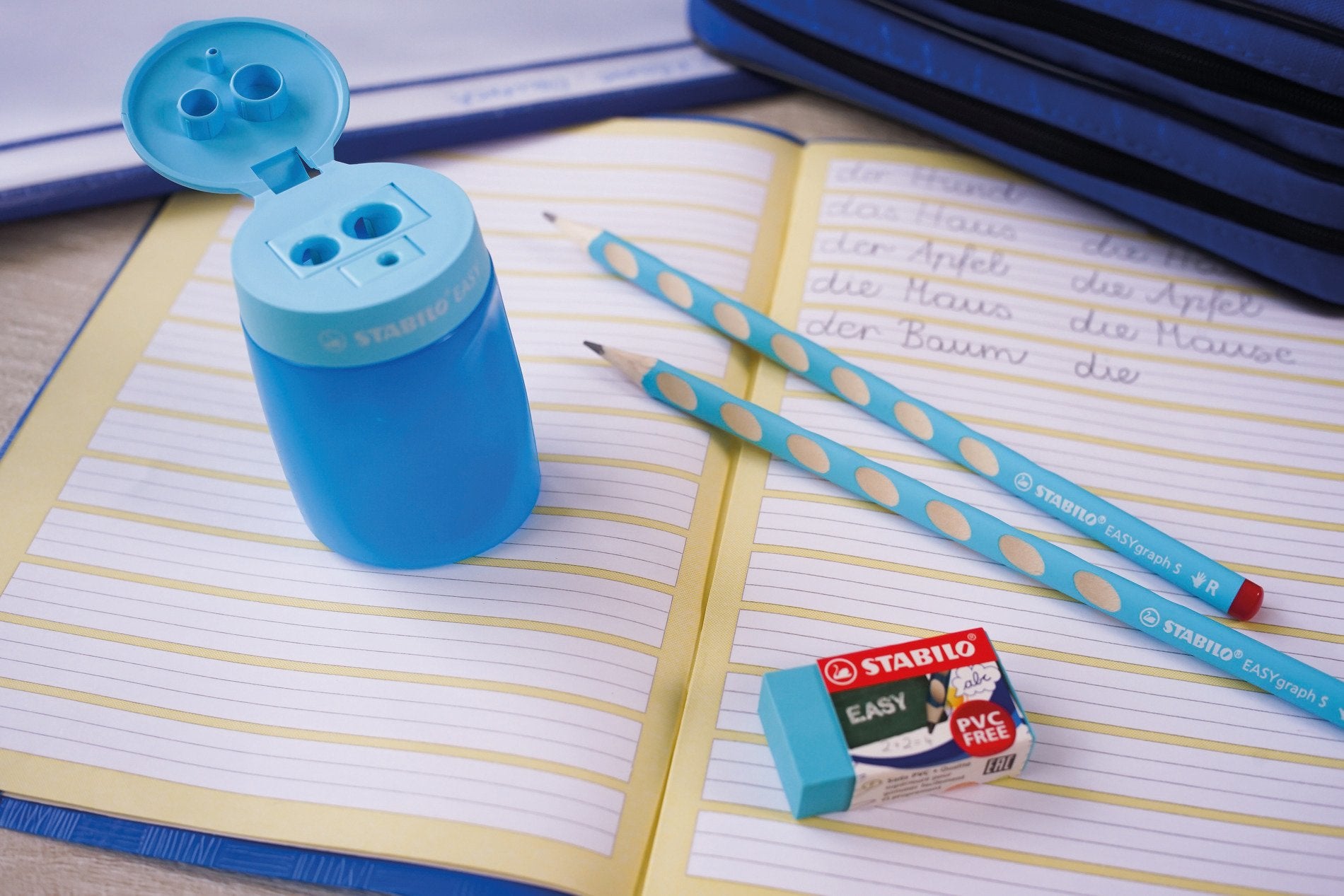STABILO EASYgraph S Bleistift HB, dreikantig, mit rutschfester Griffzone