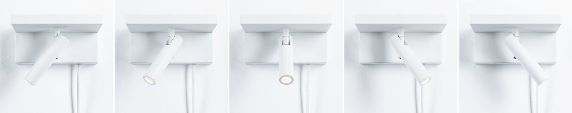 Paulmann LED Wandleuchte Jerik – 18,2 × 8,7 cm, 225 lm, 2,4 W, 3000 K, 3-Stufen-Dim, USB-C, weiss