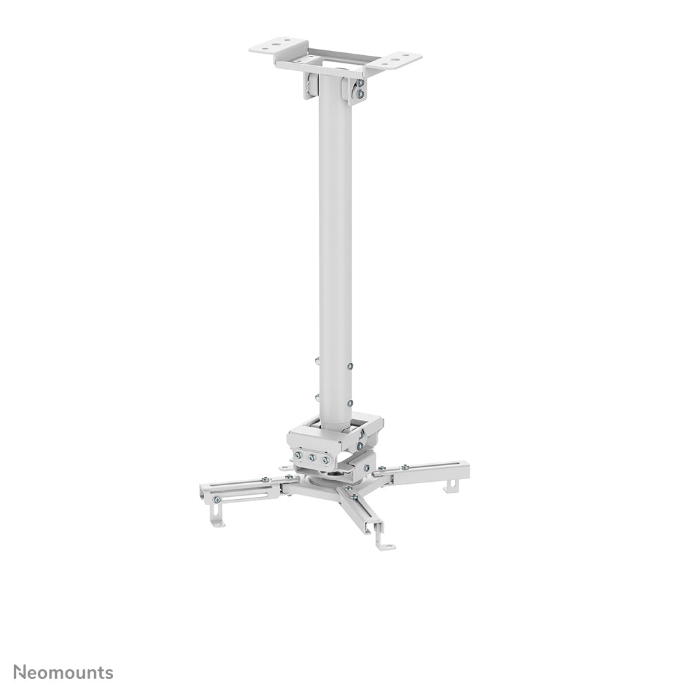 Neomounts CL25-540WH1 – Beamer-Deckenhalterung, H 60,5–90,5 cm, 35 kg, schwenk-/neigbar, weiss