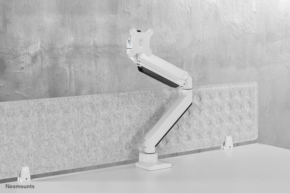 Neomounts NM-D775 Whiteplus – Monitorarm, Tischdurchführung, bis 49", höhenverstellbar, neigbar