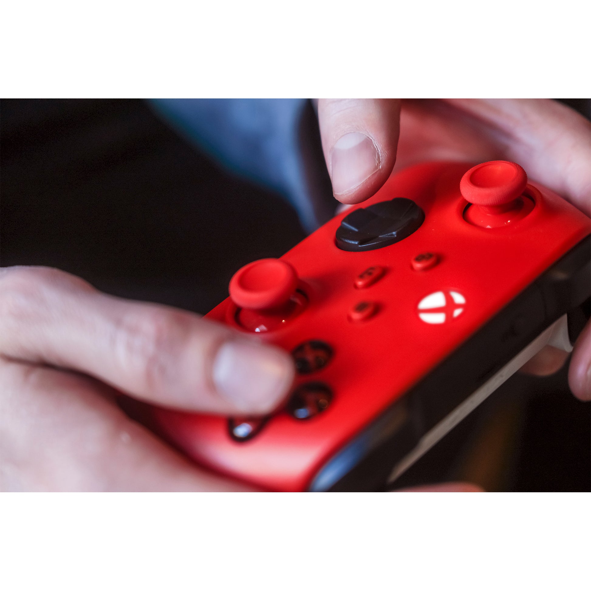 Microsoft Pulse Red – Gamepad – Kabellos (Bluetooth/2,4 GHz), Rot