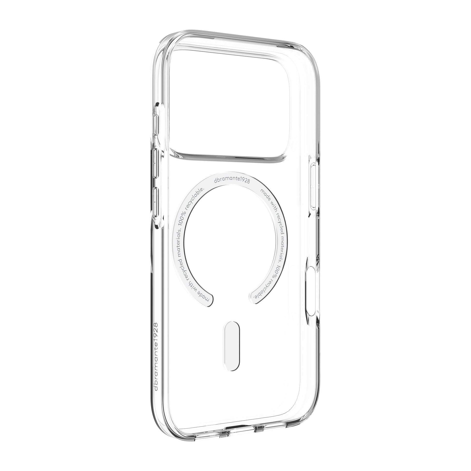 dbramante1928 Greenland Pro MS – Backcover – für Apple iPhone 17 Pro, Kunststoff, Transparent