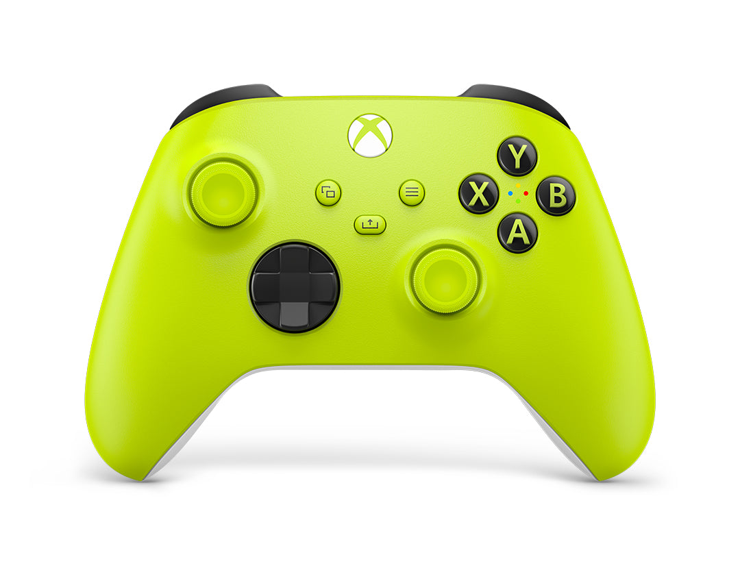 Microsoft Xbox Wireless Controller Electric Volt – Gamepad – Bluetooth, USB-C, für Xbox & PC – Grün