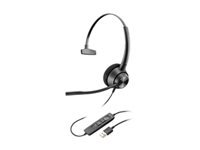 Poly EncorePro 310 Office-Headset – Over-Ear, Mono, Kabel (USB-A), Schwarz