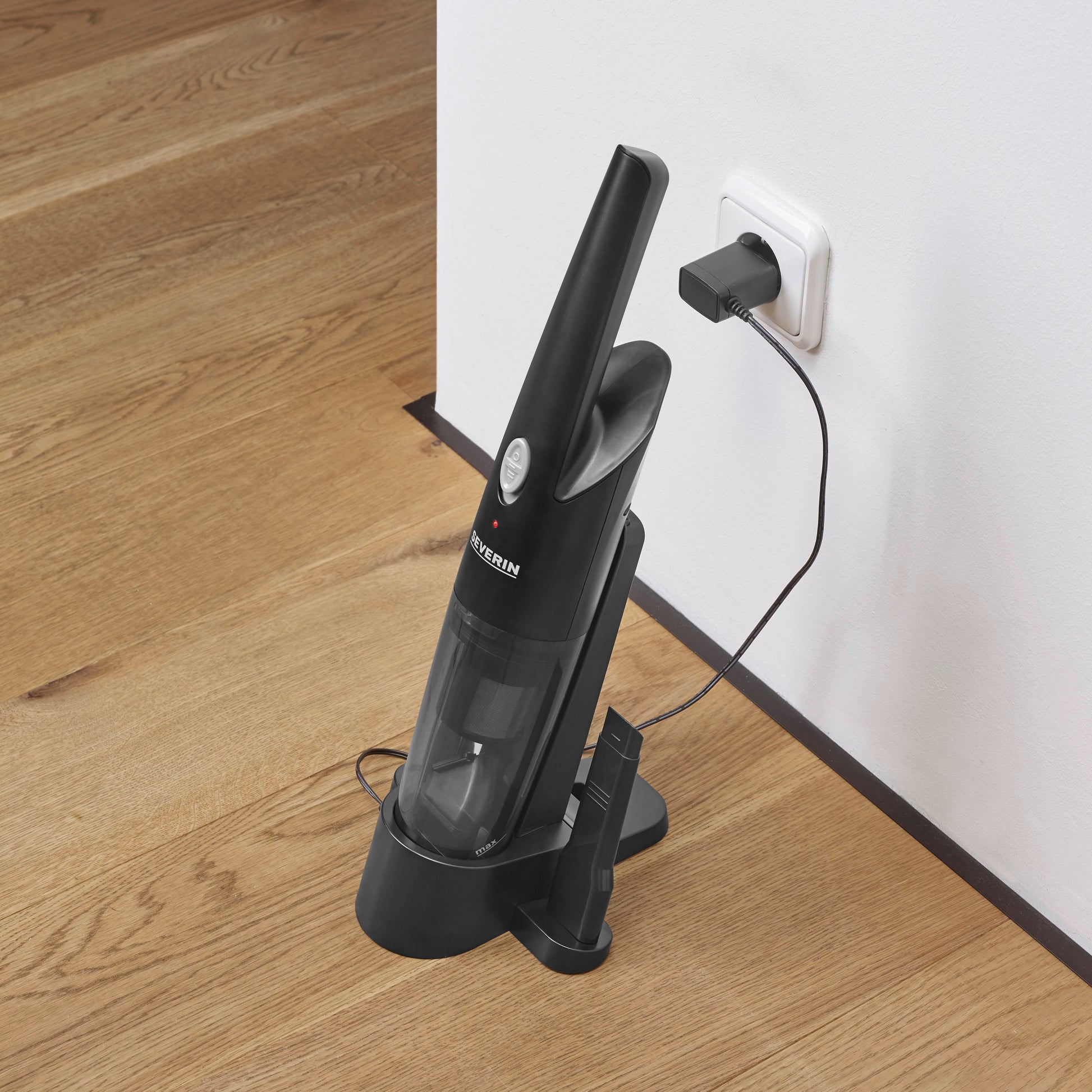 Severin Staubsauger HV7130 – 65 W, 0,2 l, Akkubetrieb, 9,1 × 10,3 × 46,2 cm