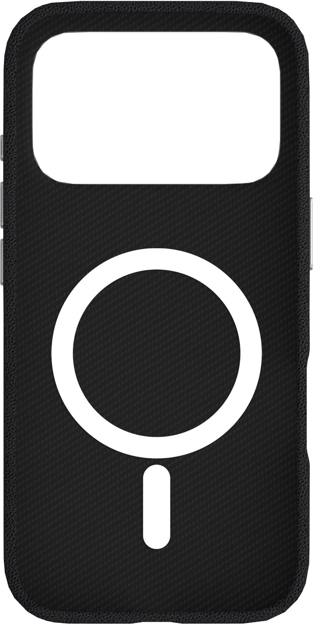 eSTUFF INFINITE VENICE Backcover – für Apple iPhone 17 Pro, MagSafe, PU+TPU, Schwarz, bis 1,2 m sturzsicher