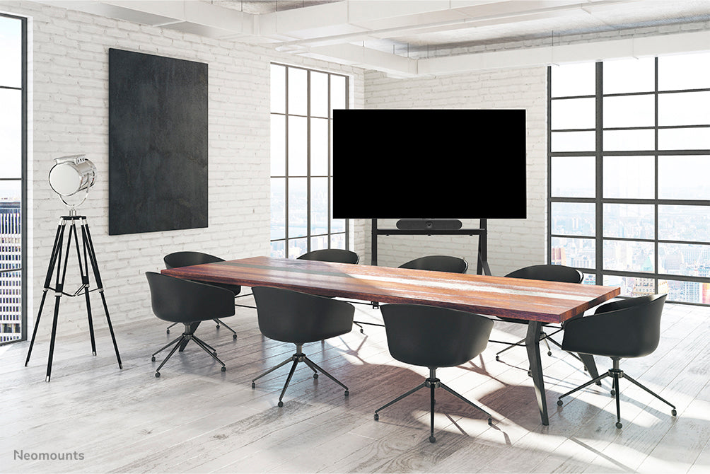 Neomounts AV50-500BL – Dreh-Adapter für Displays 43–110", VESA 200×200–800×600 mm, Traglast 5 kg, Schwarz