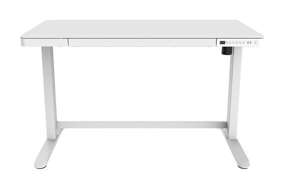 Contini Stehtisch – 120 × 60 × 121 cm – weiss – höhenverstellbar