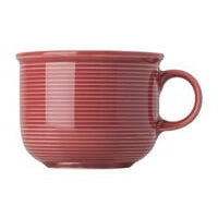 Thomas Kaffeetasse – 180 ml, Porzellan, Rot, spülmaschinenfest, mikrowellengeeignet
