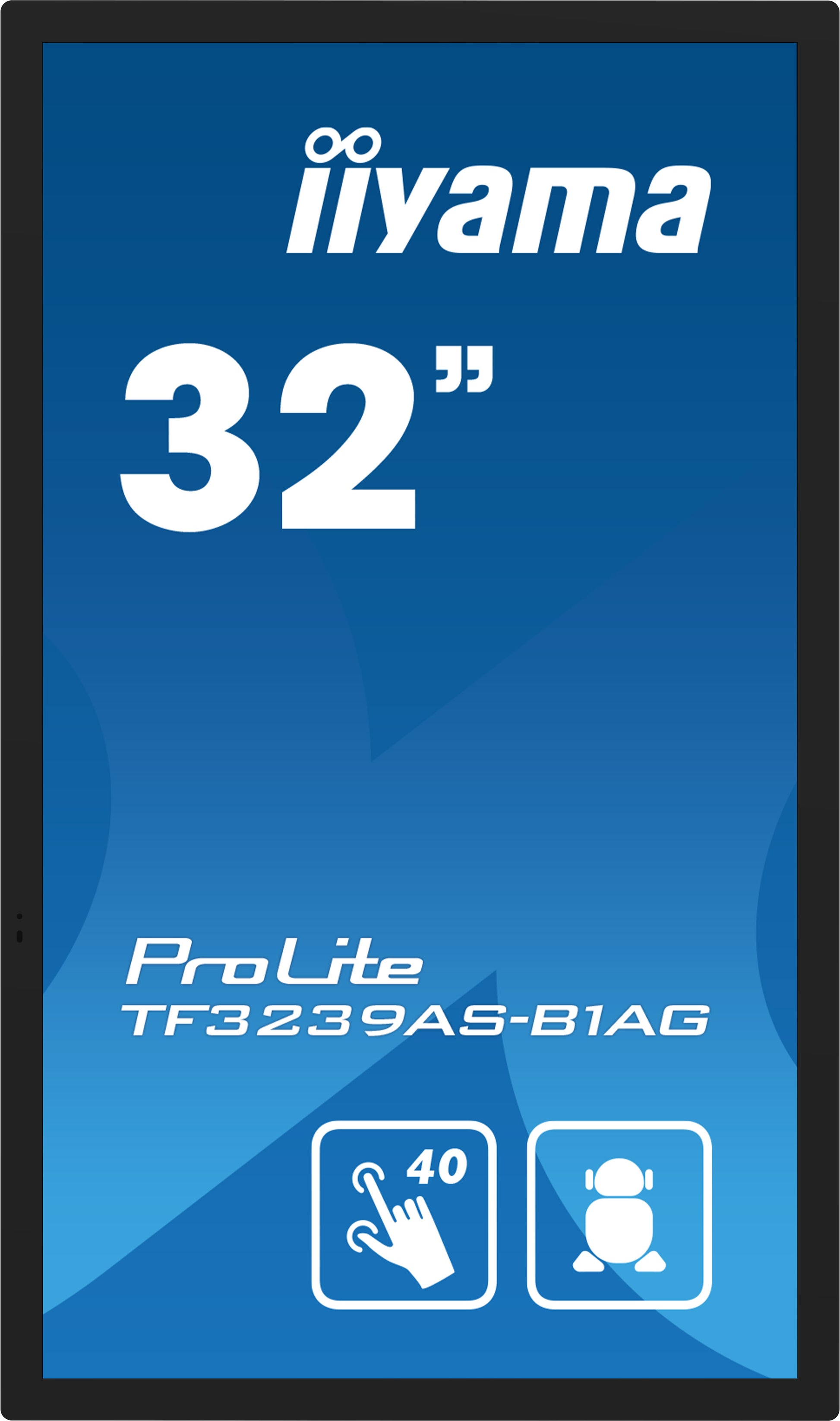 iiyama ProLite 40P – Interaktives Touch-Display, 31,5", Full HD, 500 cd/m², 24/7, Touch, Android