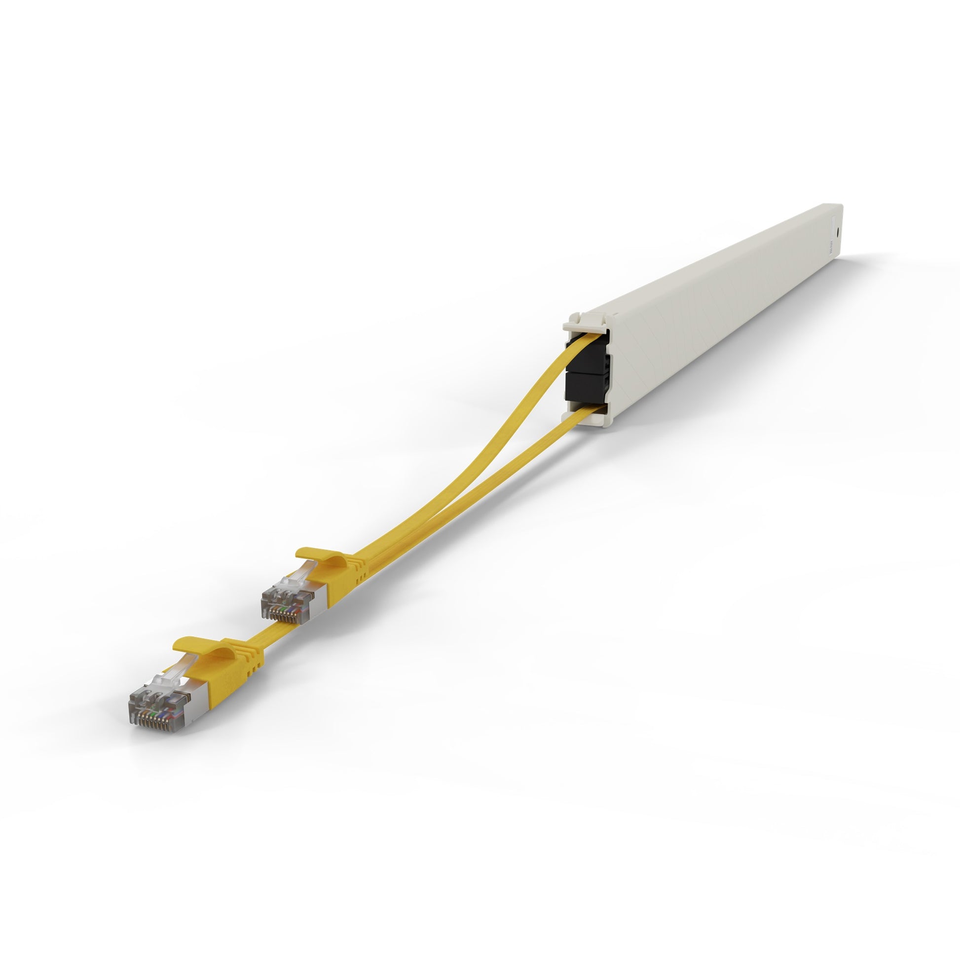 PATCHBOX one Cassette 46RU Patchkabel – Cat6a U/FTP (STP), 2,5 m, Gelb, RJ-45