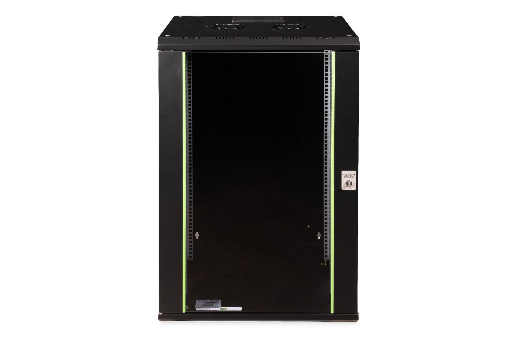 Digitus Unique – 19" Wandverteiler 20U, IP20, abschliessbar, 600 × 450 × 998 mm, schwarz