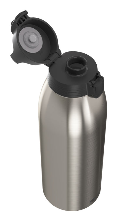 SIGG Shield One Isolierflasche 1,5 l – doppelwandig, Edelstahl, Klappdeckel