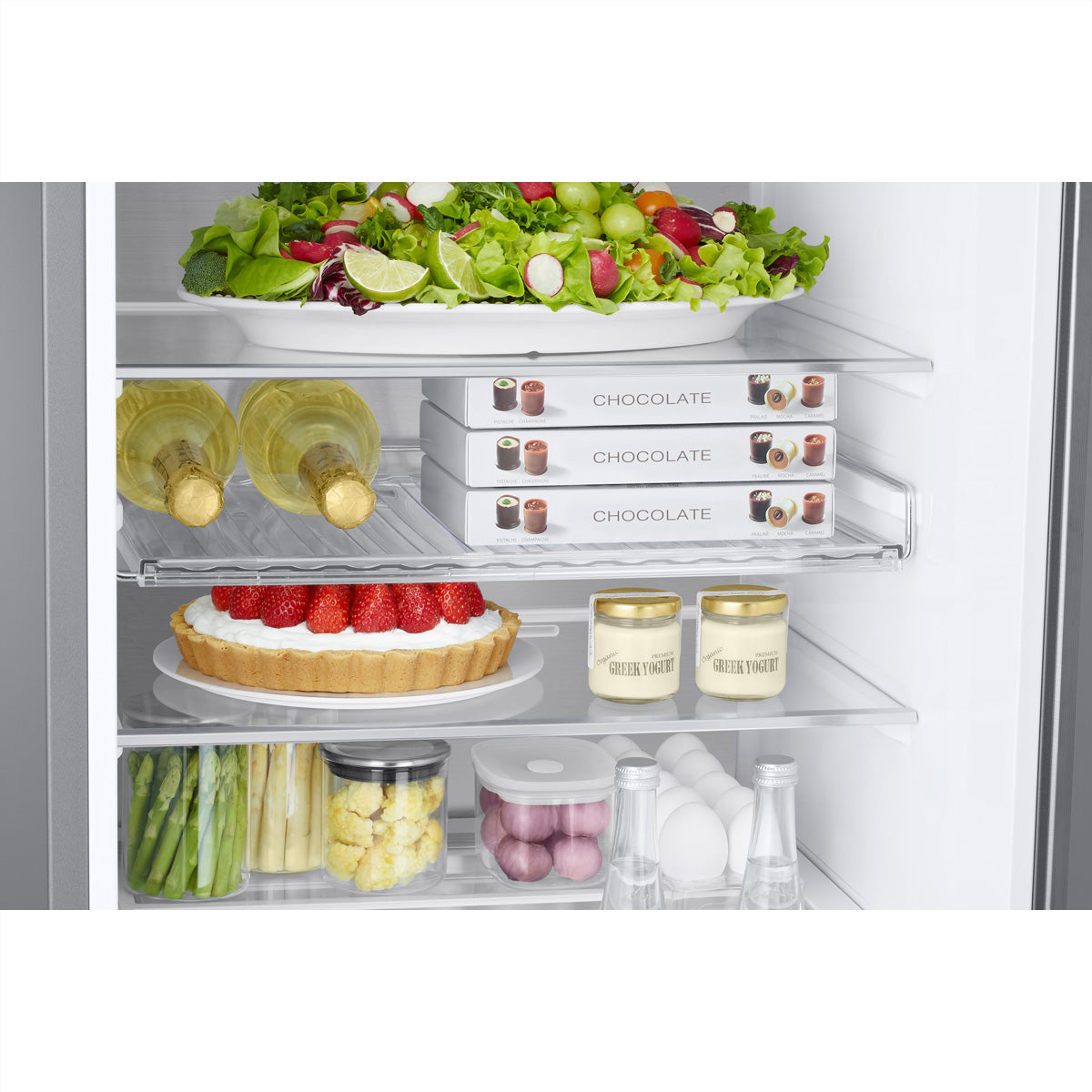 Samsung Kühl-Gefrierkombination RB7300 Bespoke – 387 l, 230 V, No Frost, Energieeffizienzklasse A