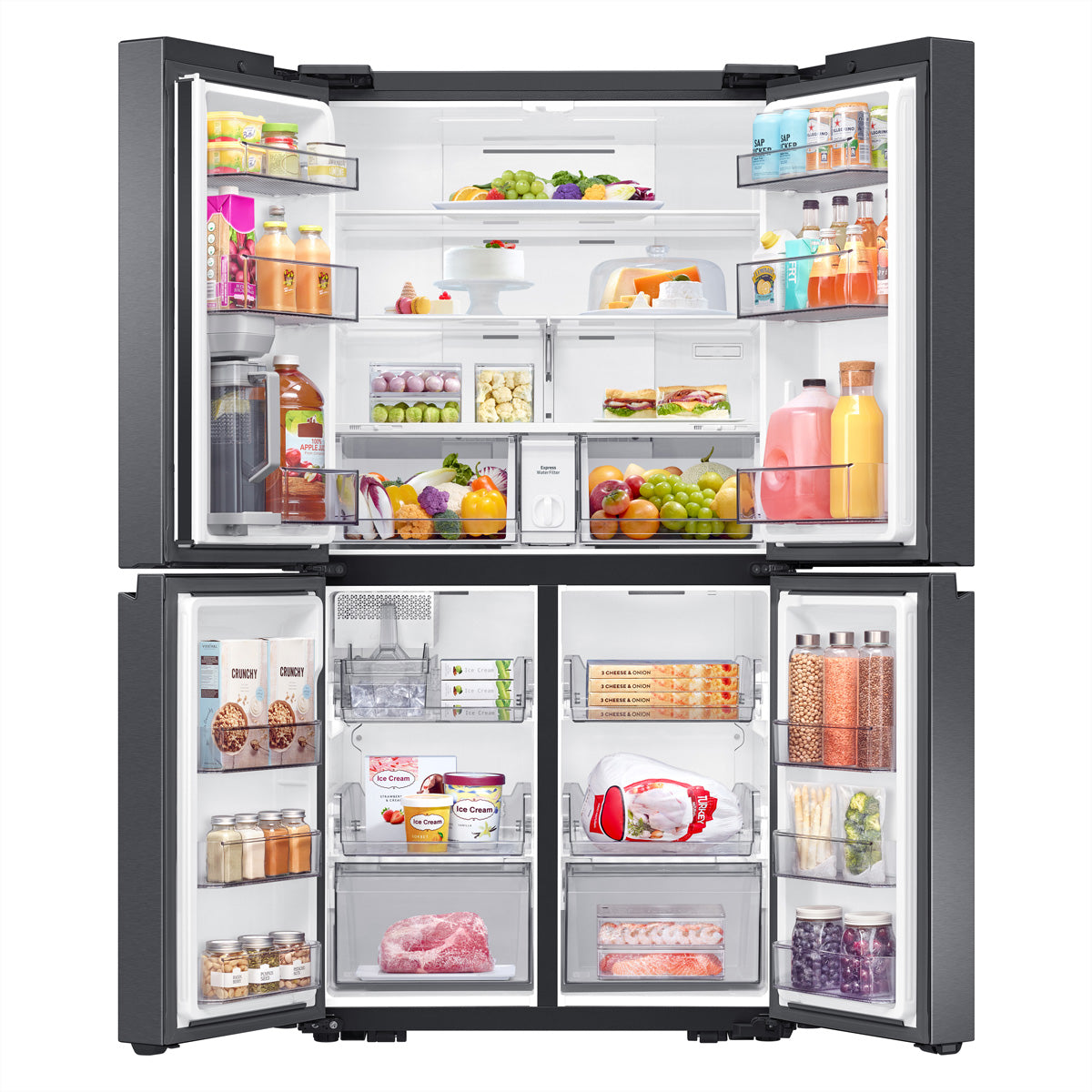 Samsung Food Center RF7000 – 649 l, 230 V, Energieeffizienzklasse E, 36 dB
