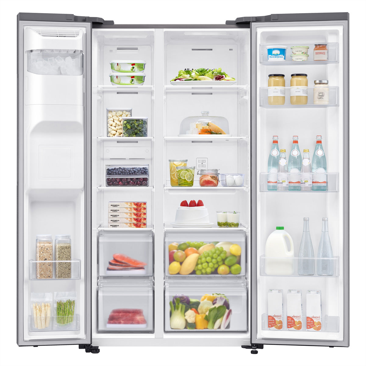 Samsung Food-Center RS5000 – 635 l, 230 V, Kompressor, Energieeffizienzklasse E
