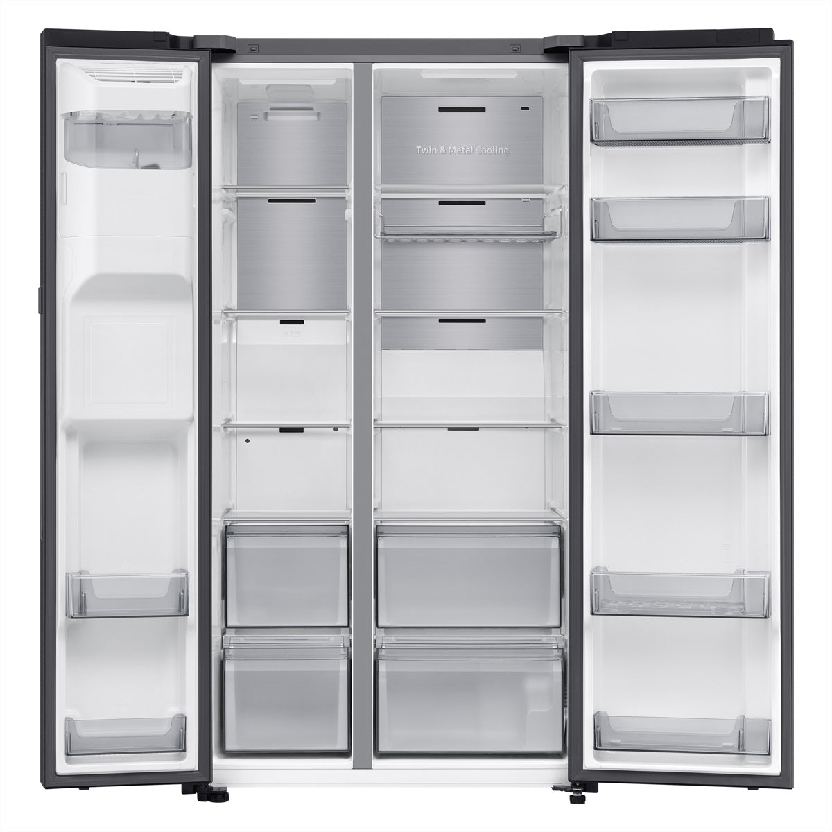 Samsung Food Center RS5000 FC – 634 l, 230 V, Inverter-Kompressor, Energieeffizienzklasse C