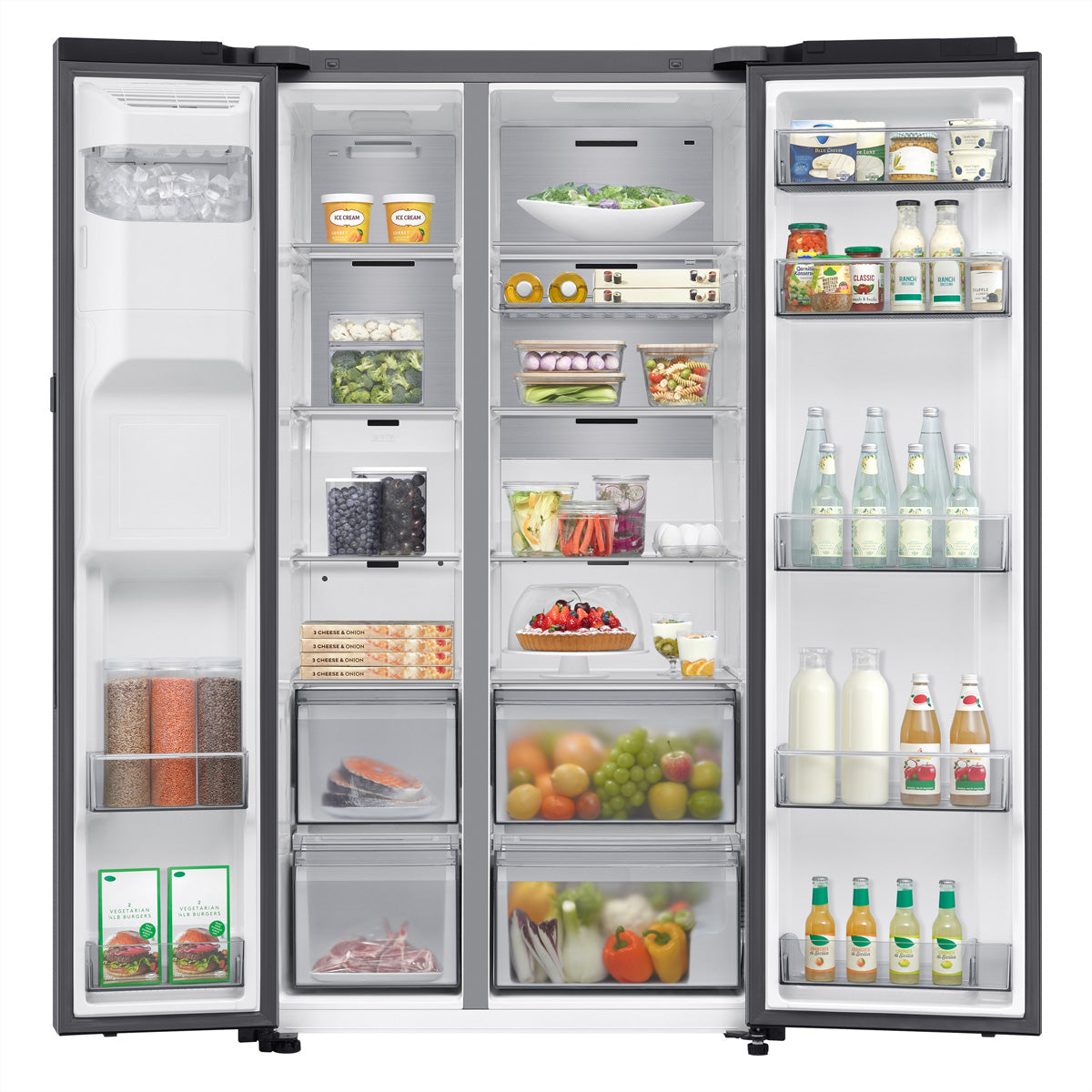 Samsung Food-Center RS5000 FC – 634 l, 230 V, Kompressor, Energieeffizienzklasse C
