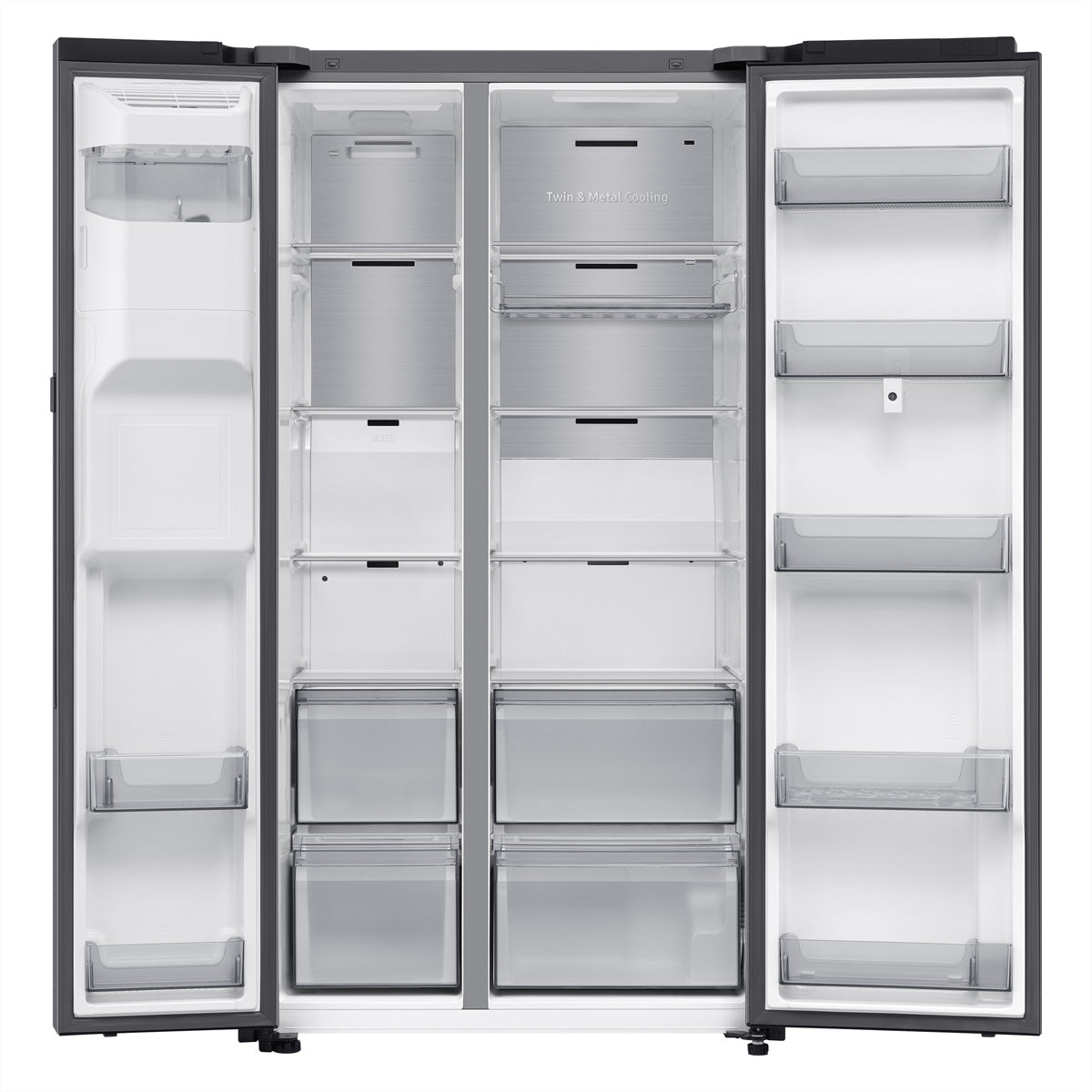 Samsung Food-Center RS5000 FC – 614 l, 230 V, Kompressor, Energieeffizienzklasse E