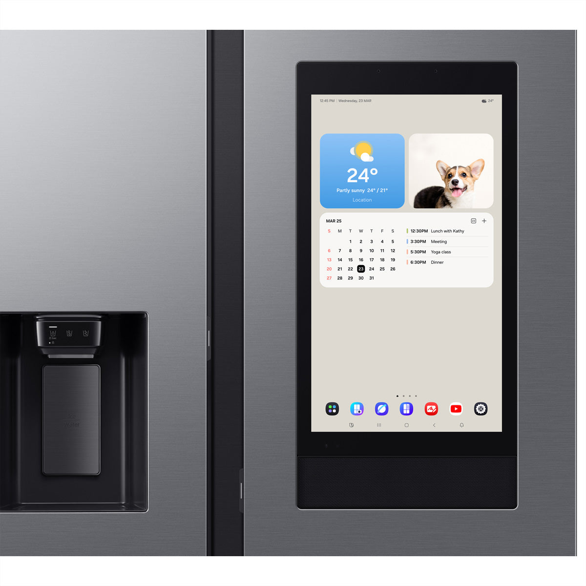 Samsung Food-Center RS5000 FC – 614 l, 230 V, Kompressor, Energieeffizienzklasse E