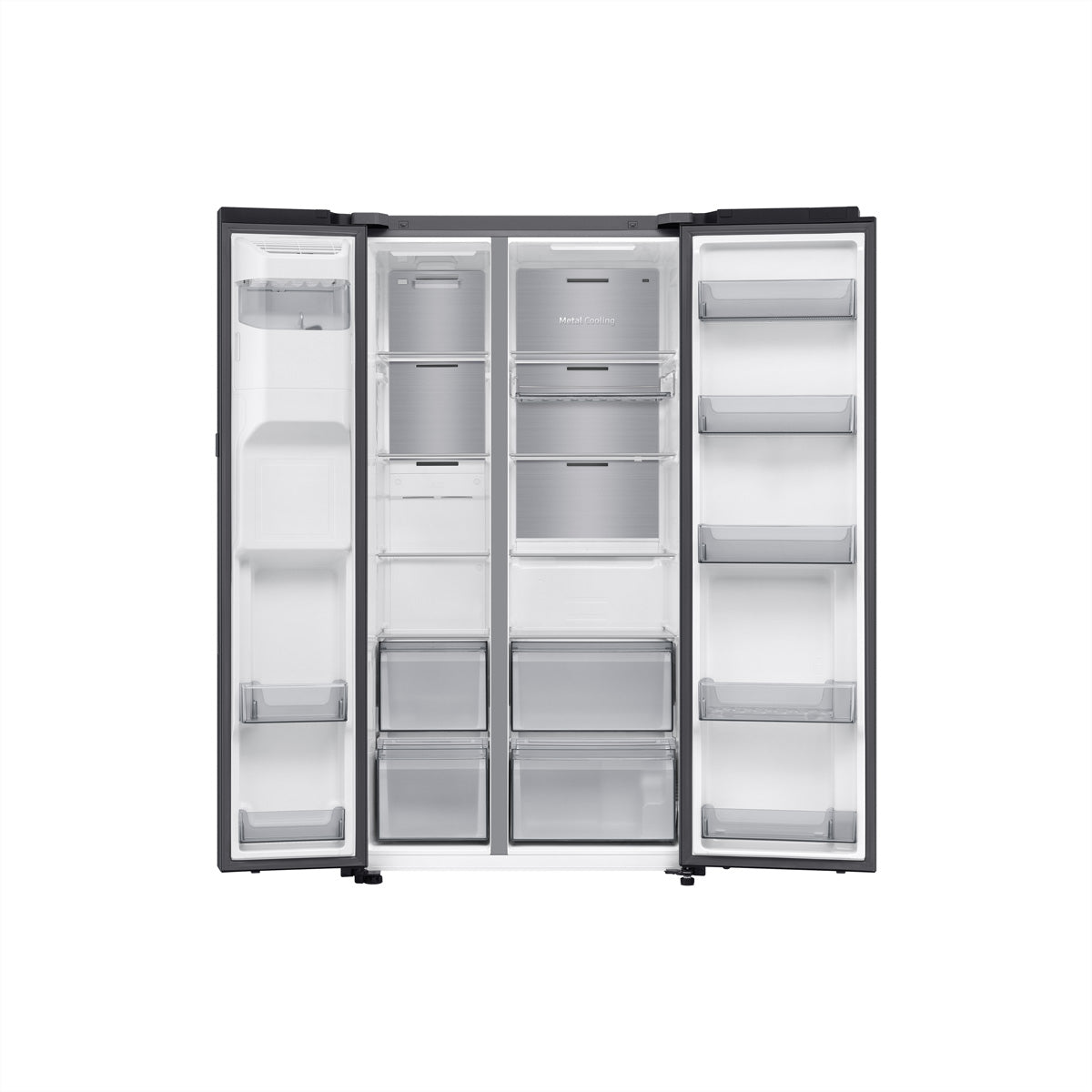 Samsung Food Center RS5000 FC – 621 l, 230 V, Kompressor, Energieeffizienzklasse D