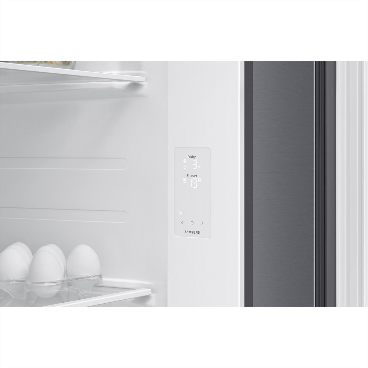 Samsung Food-Center RS5000 FC – 649 l, 230 V, Inverter-Kompressor, Energieeffizienzklasse E