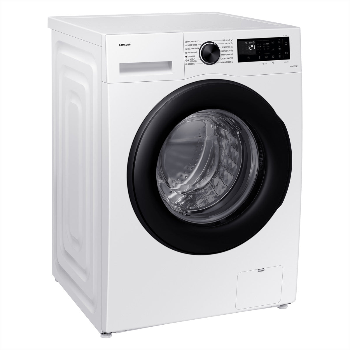 Samsung Waschmaschine Frontlader, WW5000, 60 × 60 × 85 cm, Metall, Weiss, 11 kg, 1400 U/min, AI EcoBubble