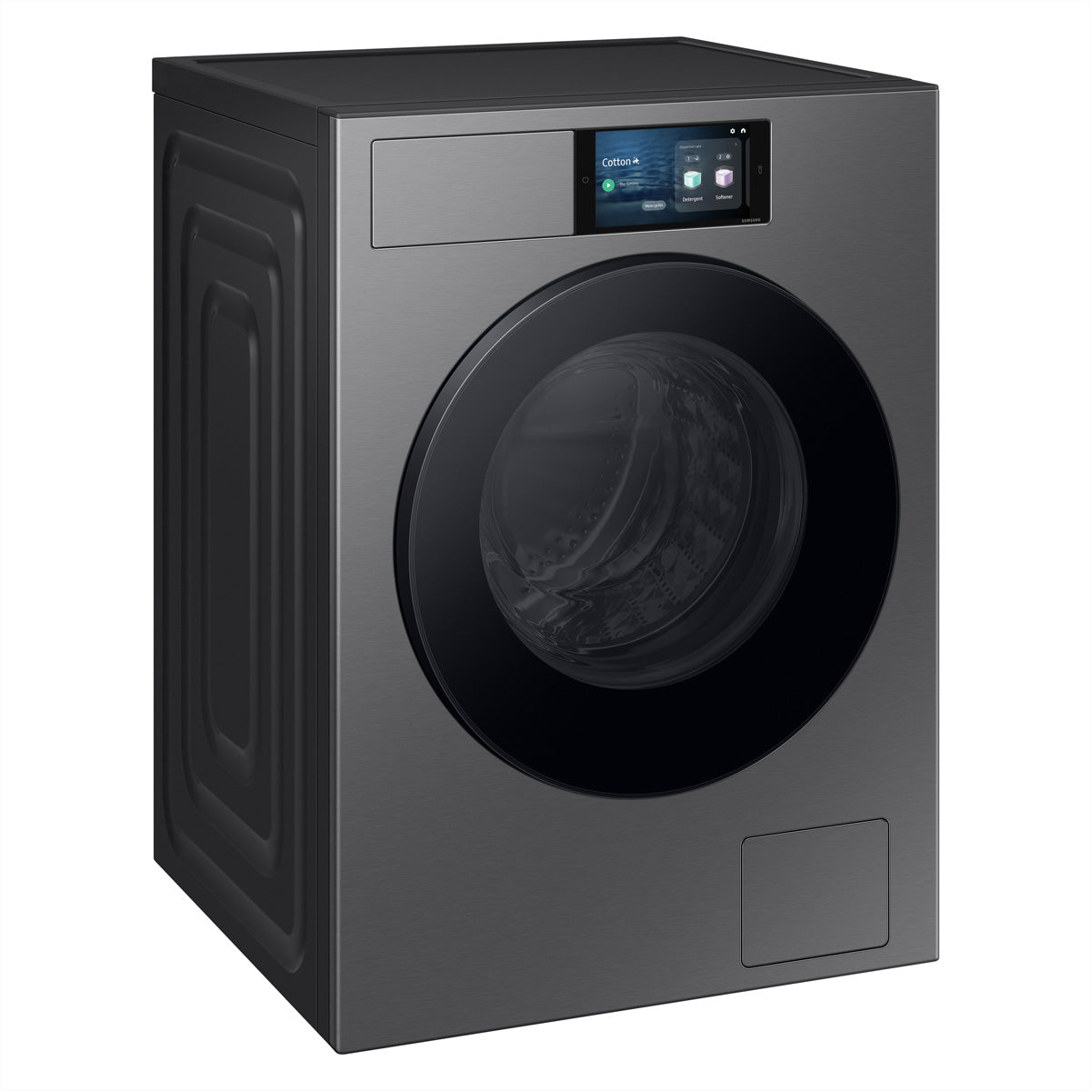 Samsung Waschmaschine 9 kg, silber, 60 × 85 × 60 cm – WF90F09C4SU5