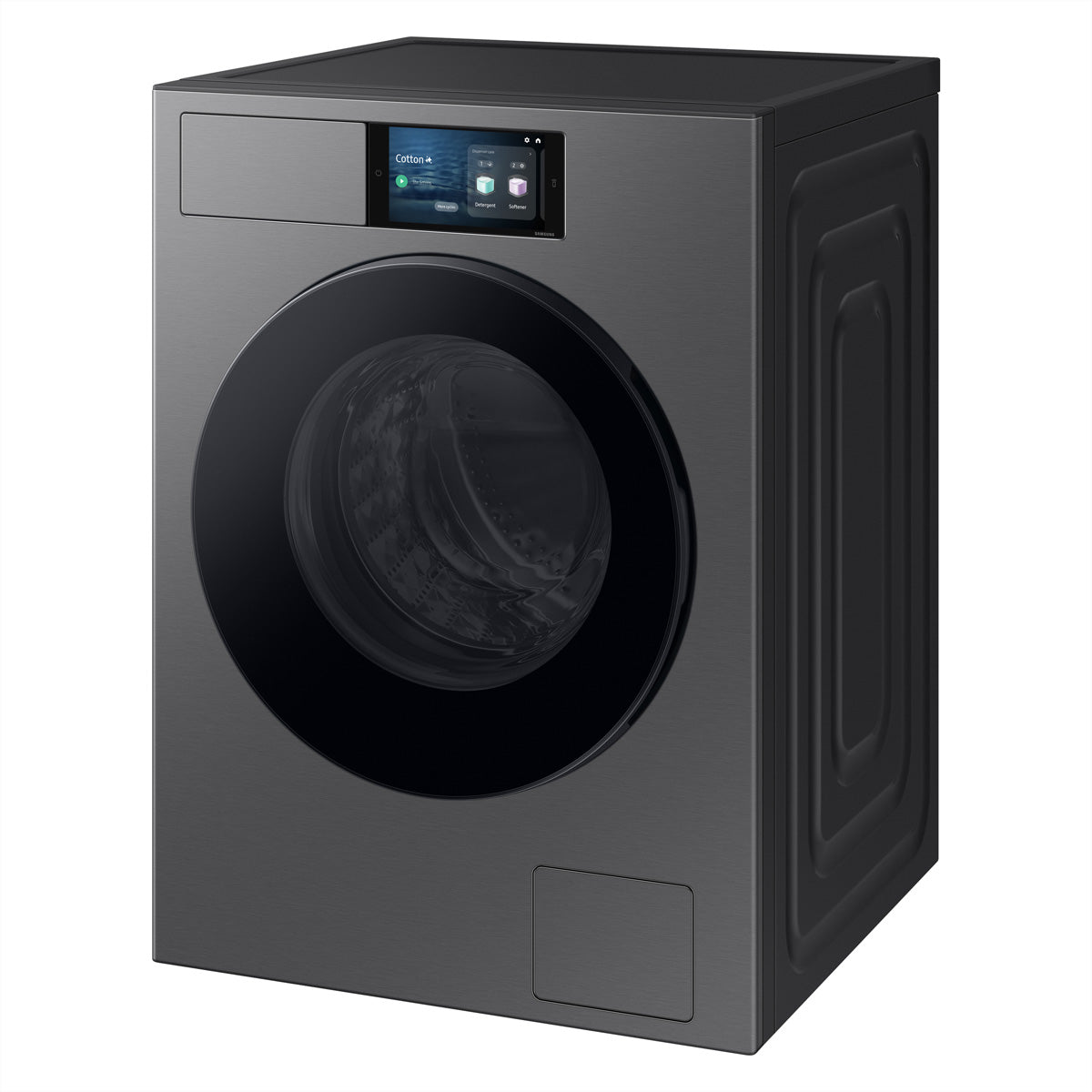 Samsung Waschmaschine 9 kg, silber, 60 × 85 × 60 cm – WF90F09C4SU5
