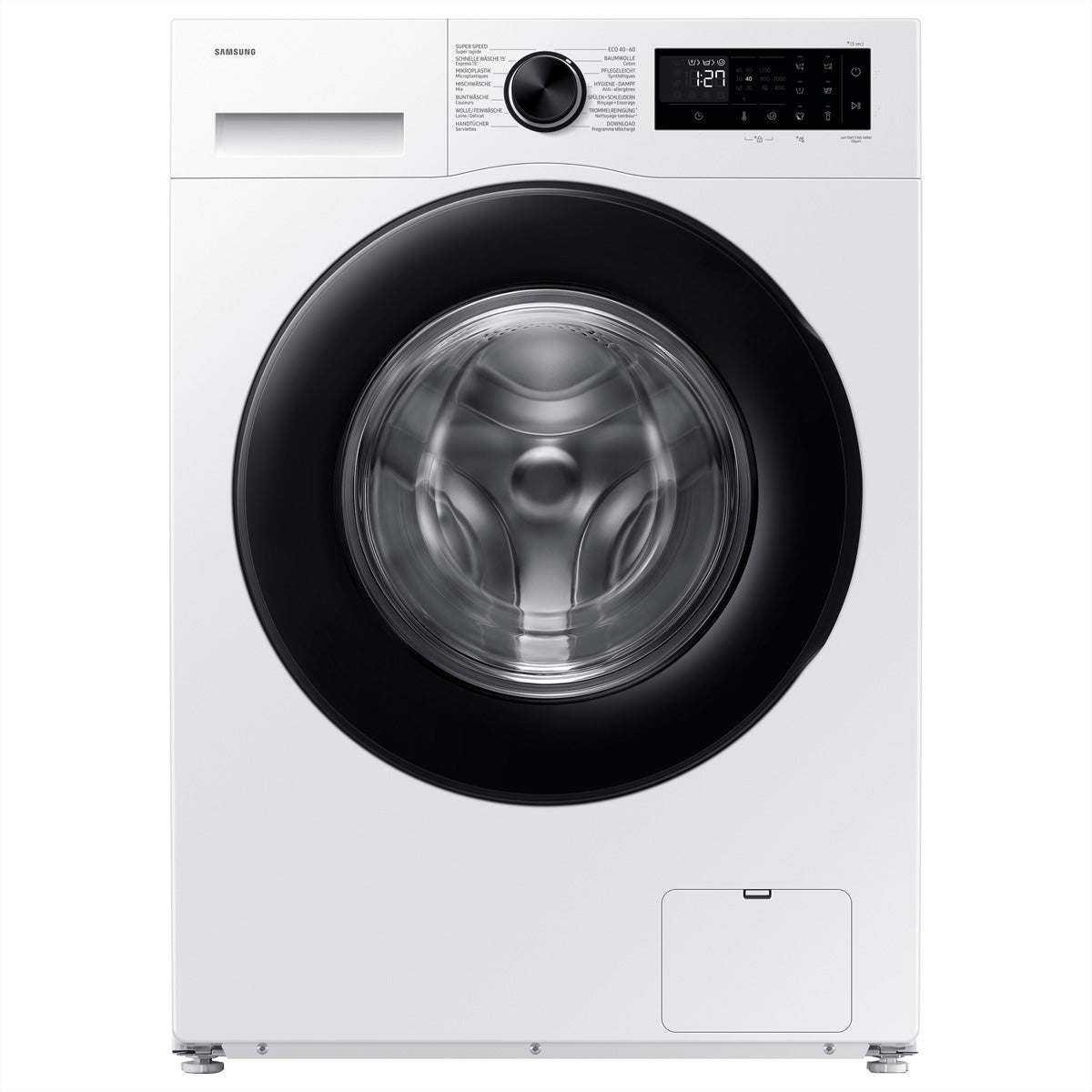 Samsung Waschmaschine Frontlader, WW5000, 10 kg, Energieklasse A, Weiss, 60,0 cm × 57,5 cm × 85,0 cm