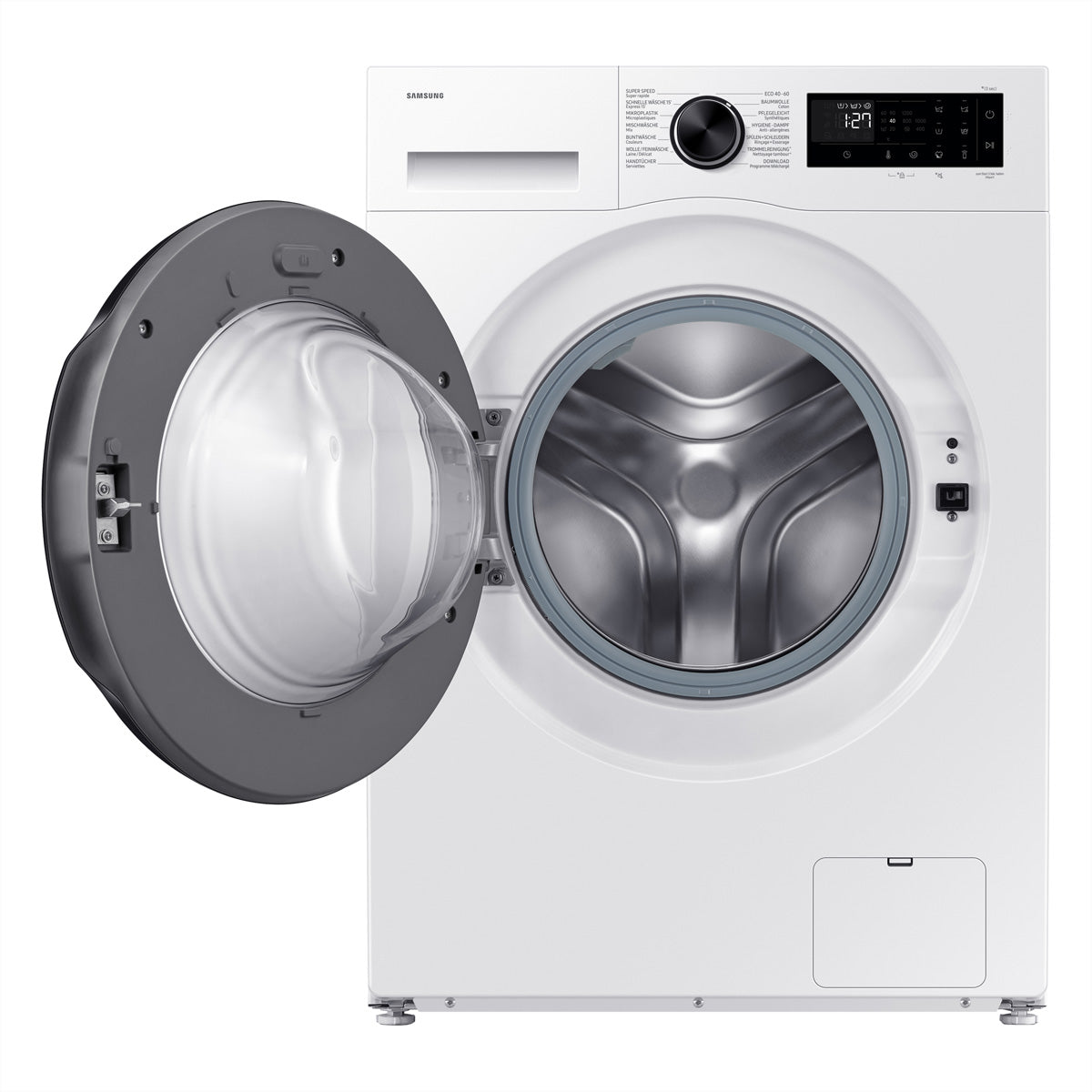 Samsung Waschmaschine Frontlader, WW5000, 10 kg, Energieklasse A, Weiss, 60,0 cm × 57,5 cm × 85,0 cm