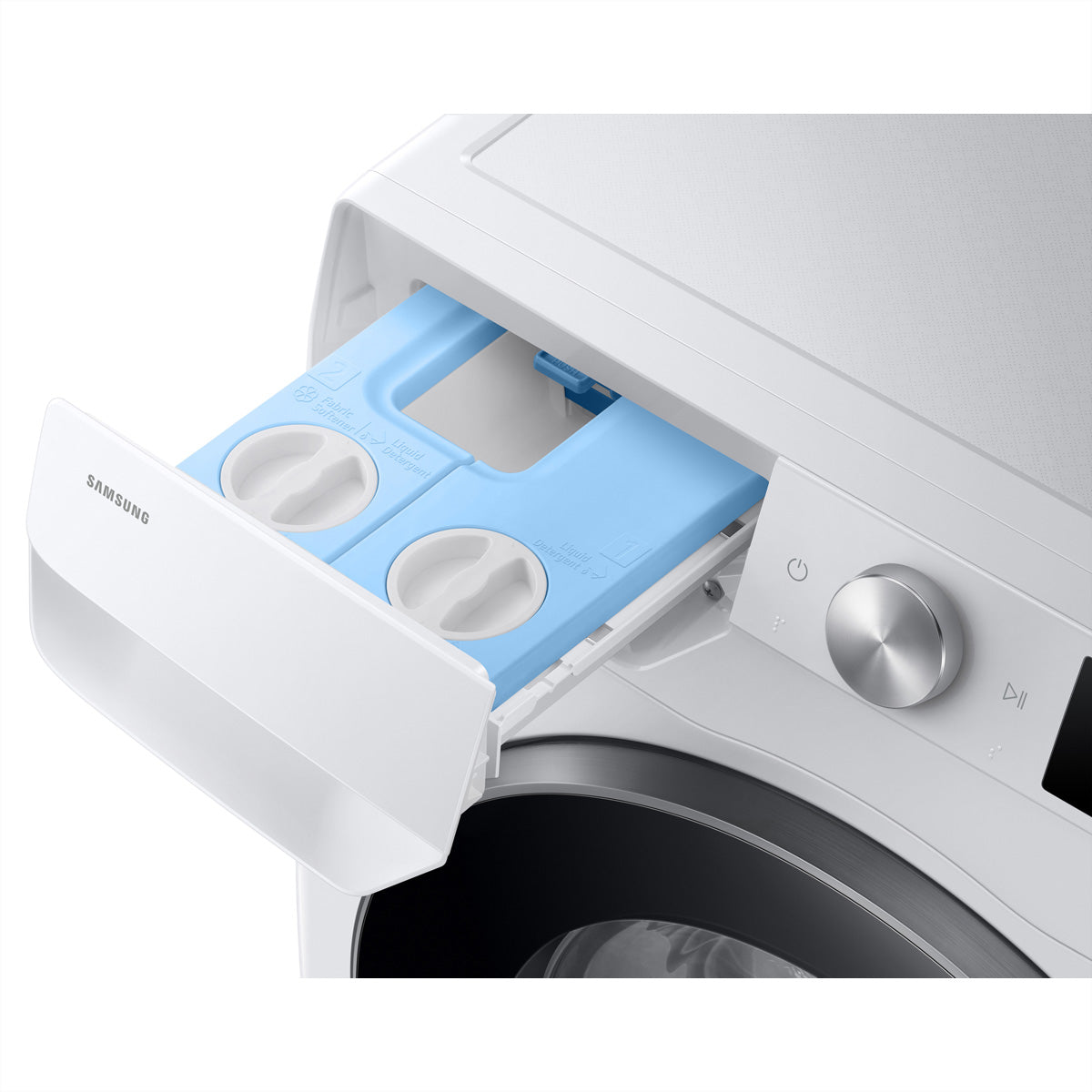 Samsung Waschmaschine WW6400 – 10 kg, 1'400 U/min, AI EcoBubble & Invertermotor – weiss