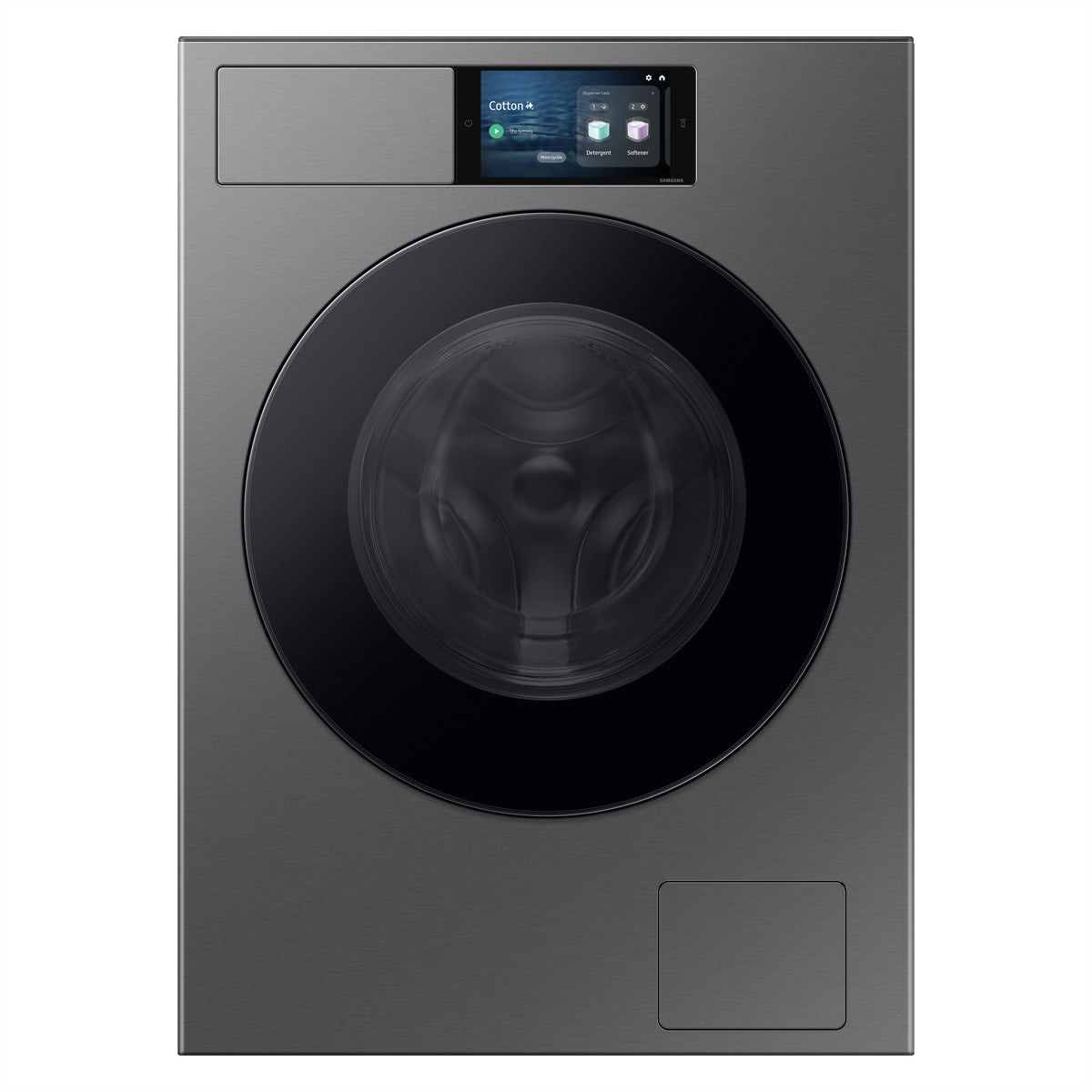 Samsung Waschmaschine Frontlader, WF90H09C4ST5, 9 kg, Schwarz, Energieklasse A
