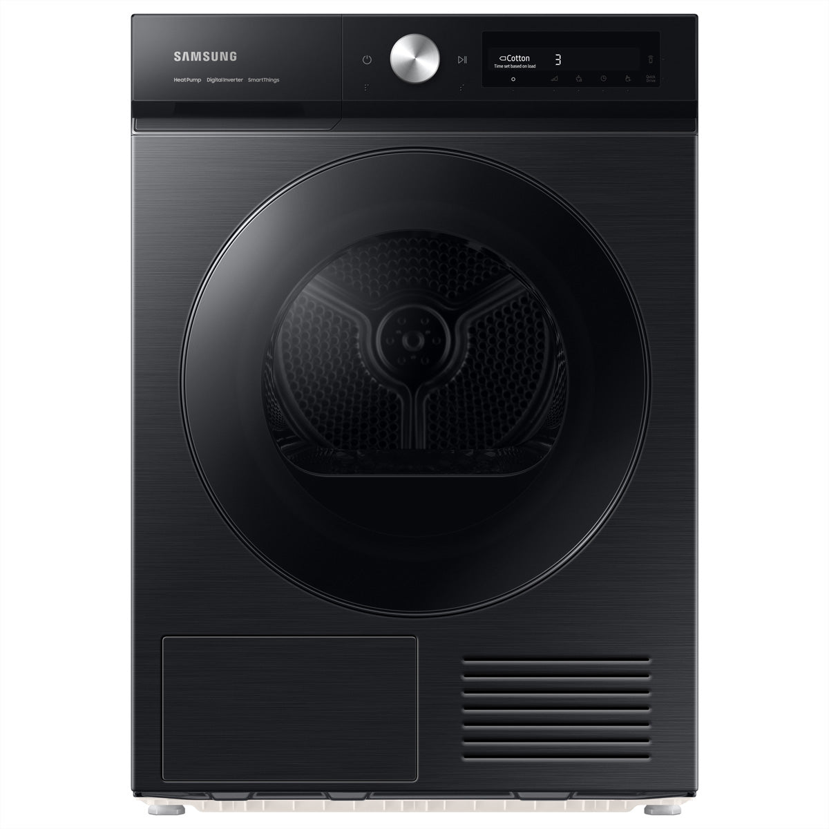 Samsung Wäschetrockner DV7400 – 9 kg, Wärmepumpe, A+++ – Schwarz