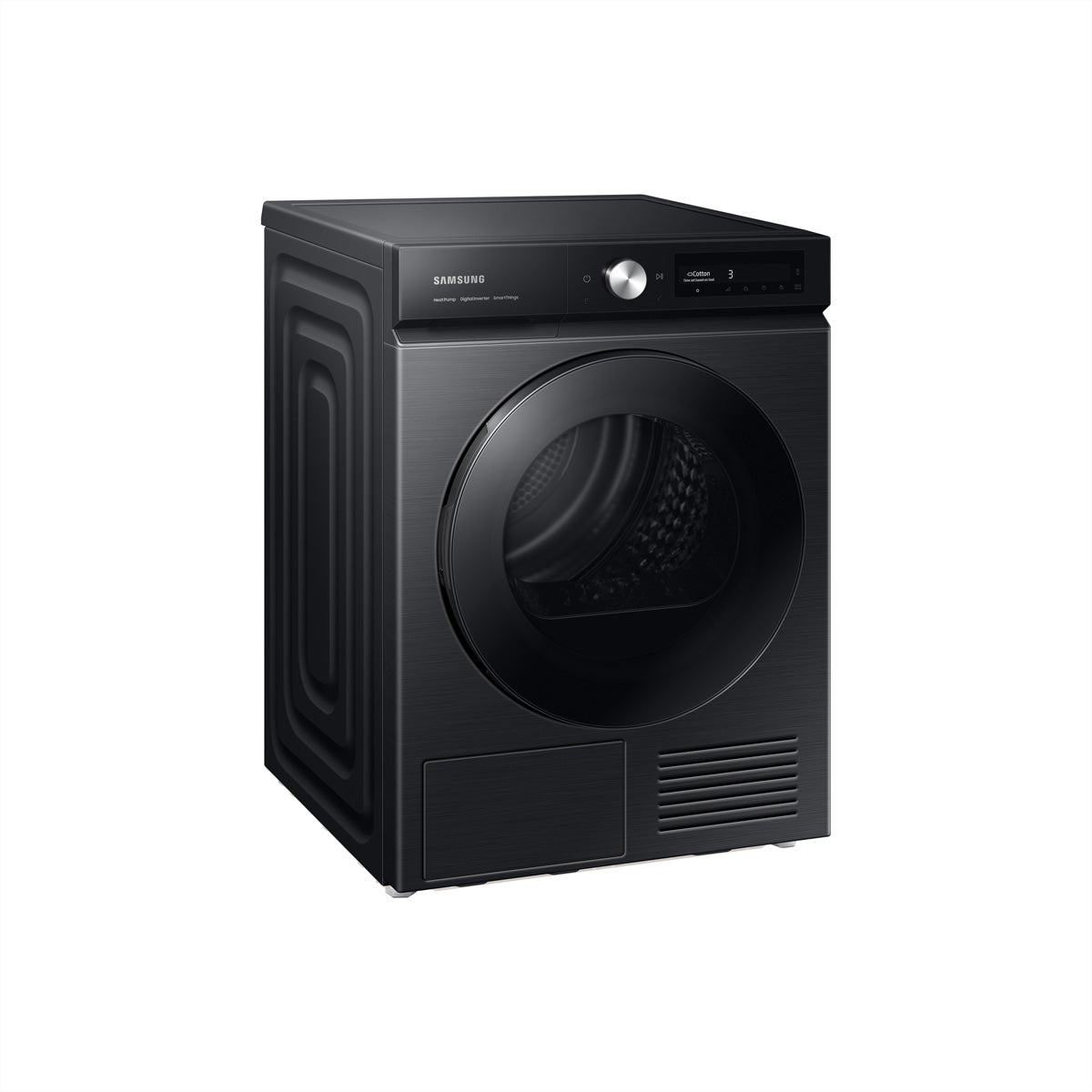 Samsung Wäschetrockner DV7400 – 9 kg, Wärmepumpe, A+++ – Schwarz