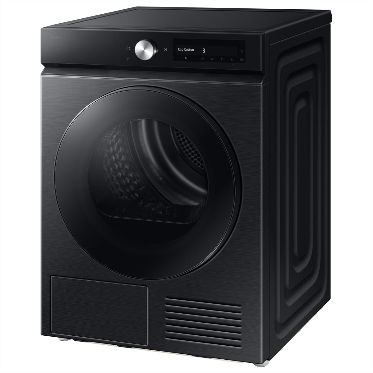 Samsung Wäschetrockner DV7400 – 9 kg, Wärmepumpe, Energieeffizienzklasse A – Schwarz