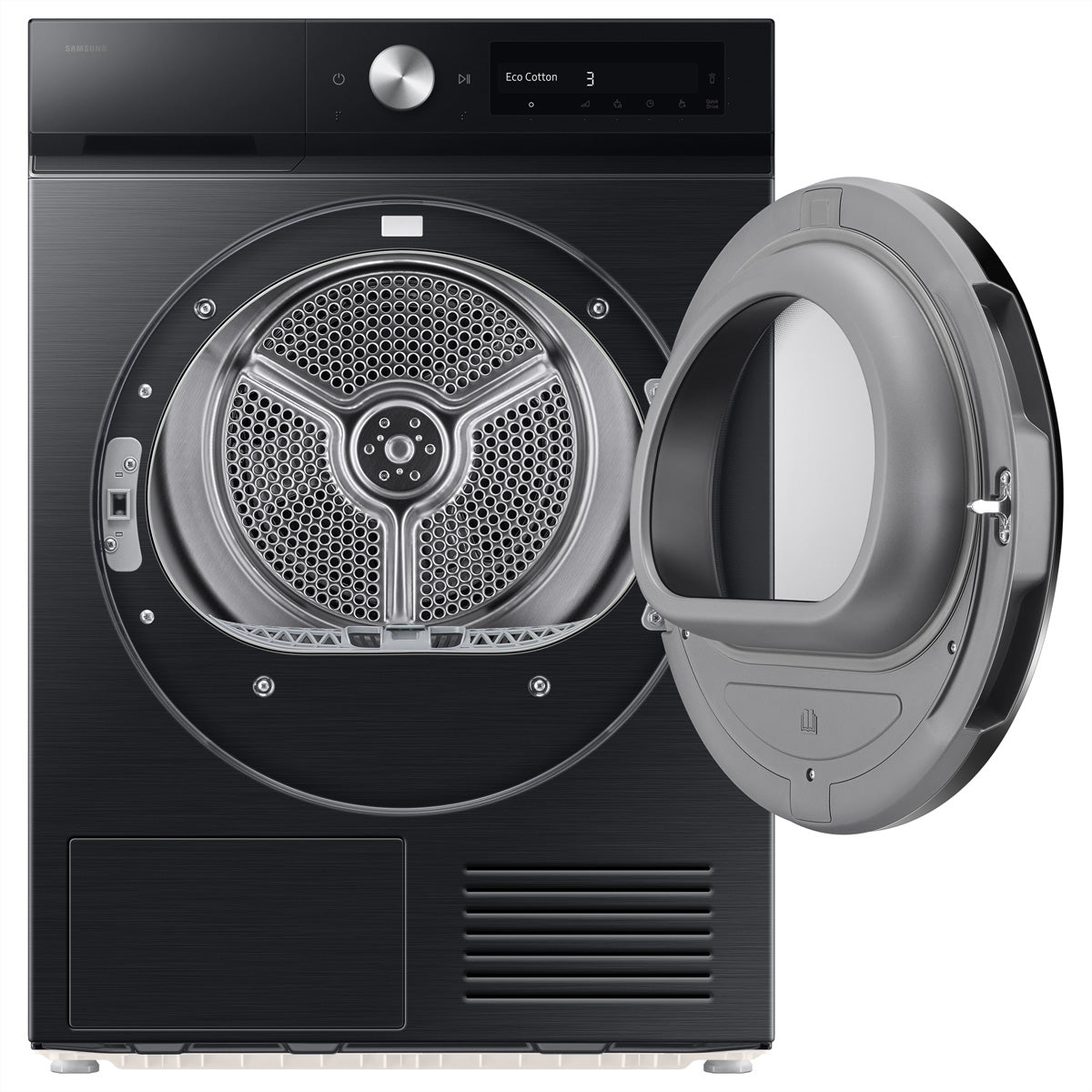 Samsung Wäschetrockner DV7400 – 9 kg, Wärmepumpe, Energieeffizienzklasse A – Schwarz