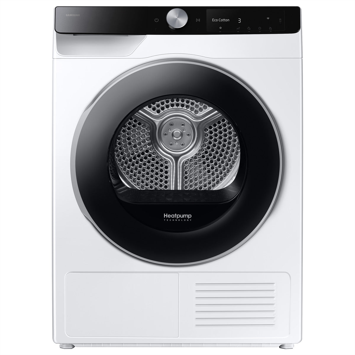 Samsung DV6000 Wäschetrockner – 9 kg, Wärmepumpe, Weiss, 60 × 85 × 60 cm