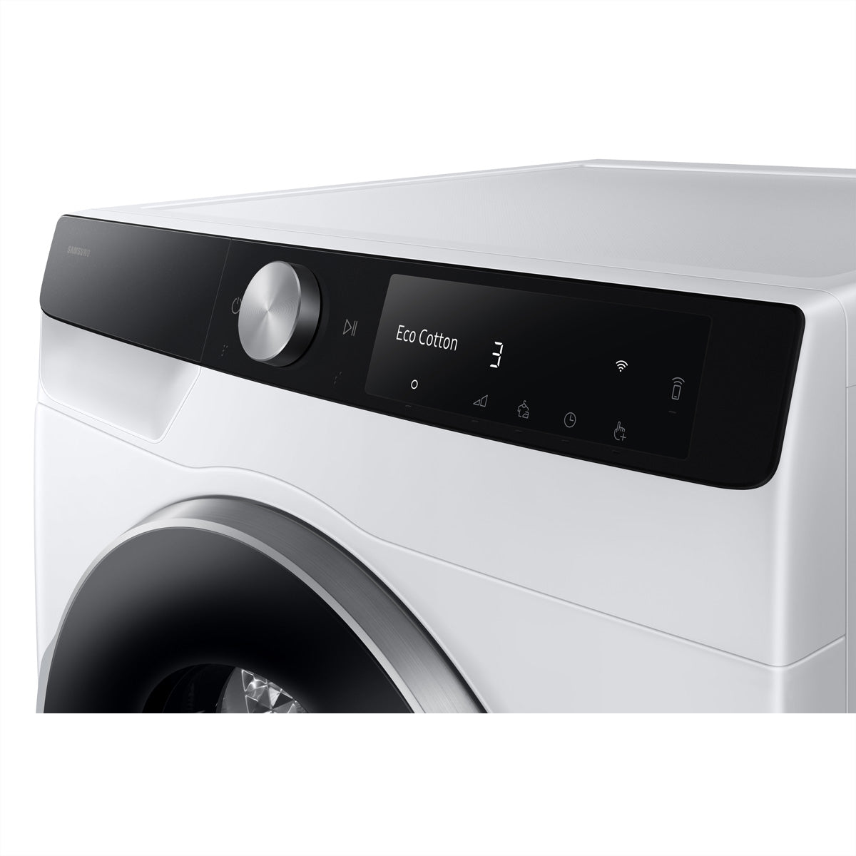 Samsung DV6000 Wäschetrockner – 9 kg, Wärmepumpe, Weiss, 60 × 85 × 60 cm