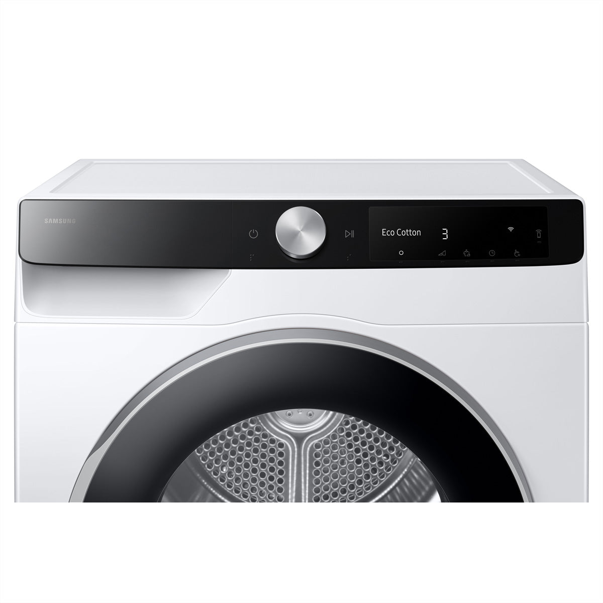 Samsung DV6000 Wäschetrockner – 9 kg, Wärmepumpe, Weiss, 60 × 85 × 60 cm
