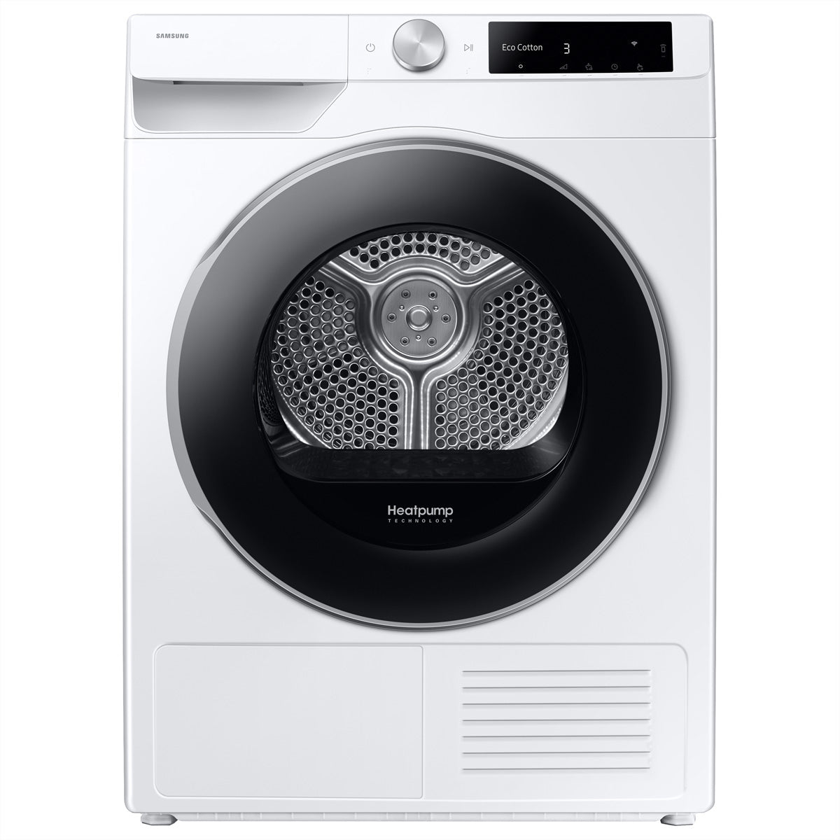 Samsung Wäschetrockner DV6000 – 60 × 85 × 60 cm, weiss, Wärmepumpe, 9 kg