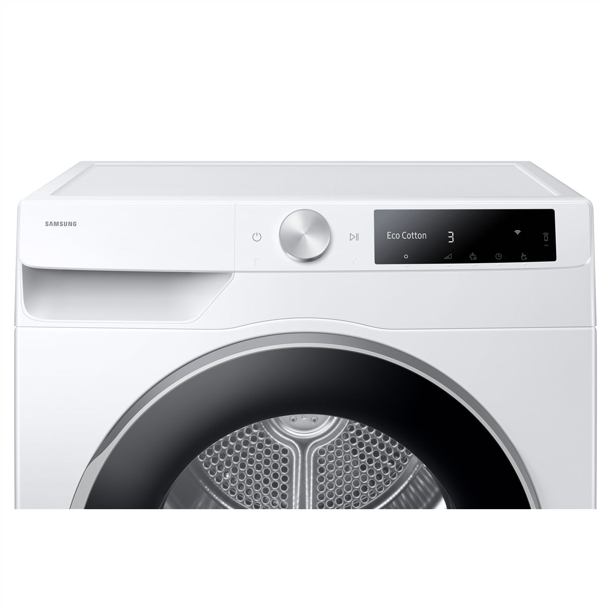 Samsung Wäschetrockner DV6000 – 60 × 85 × 60 cm, weiss, Wärmepumpe, 9 kg