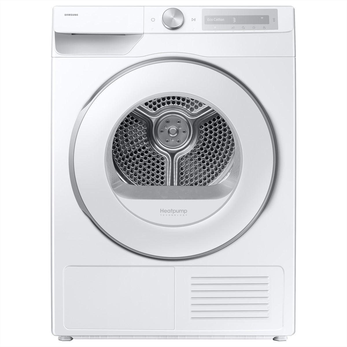Samsung Wäschetrockner Wärmepumpentrockner, DV6000, 9 kg, Weiss, Wi-Fi-gesteuert